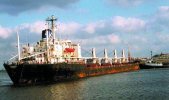 The cargo vessel Bulk Princess