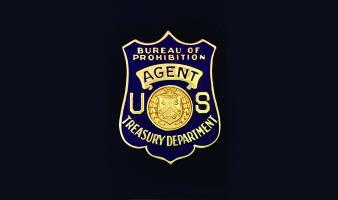 A Bureau of Prohibition badge