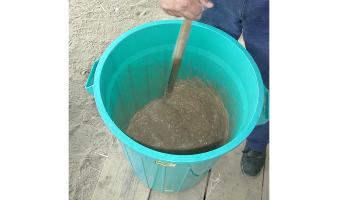 A bucket of wet heroin
