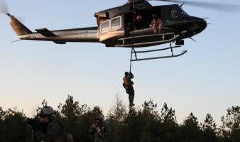 FAST agents practice training exercises. DEA photo.