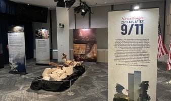 9/11 on-site exhibit