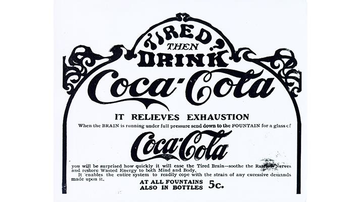A Coca-Cola advertisement