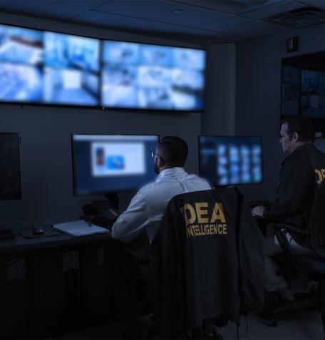 Two DEA intelligence analysts 