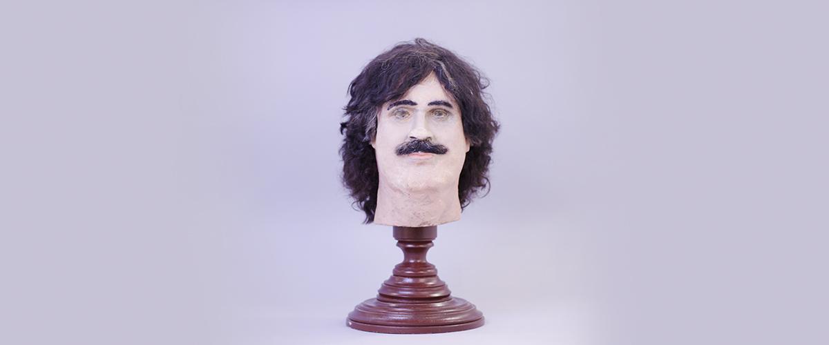   The life mask of Pablo Escobar.
