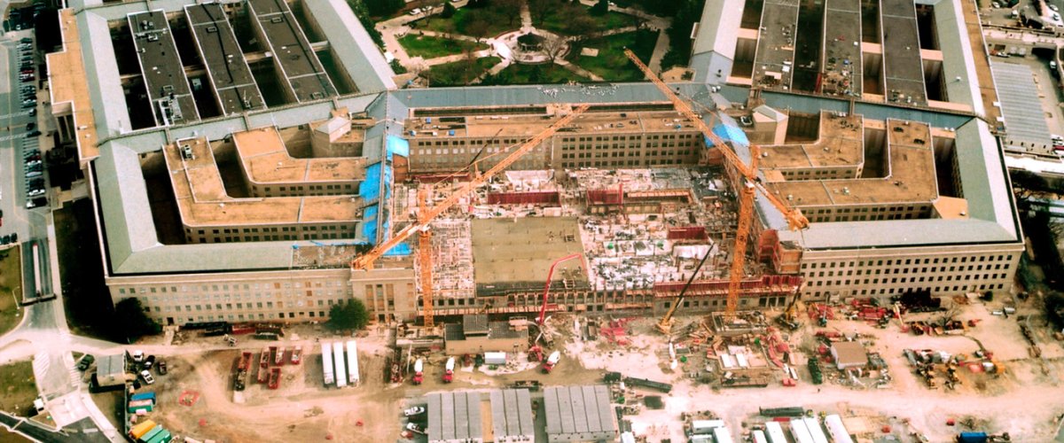 The Pentagon was repaired in under a year. Department of Defense.