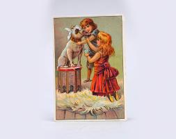 A trade card advertising Dr. Isaac Thompson’s Celebrated Eye Water.
